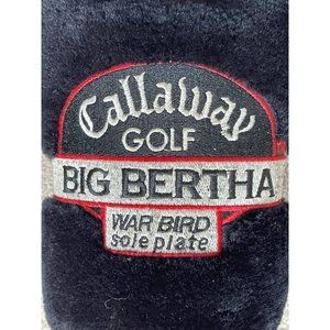 CALLAWAY GOLF Club Head Cover Sock - BIG BERTHA War Bird Sole Plate - #1